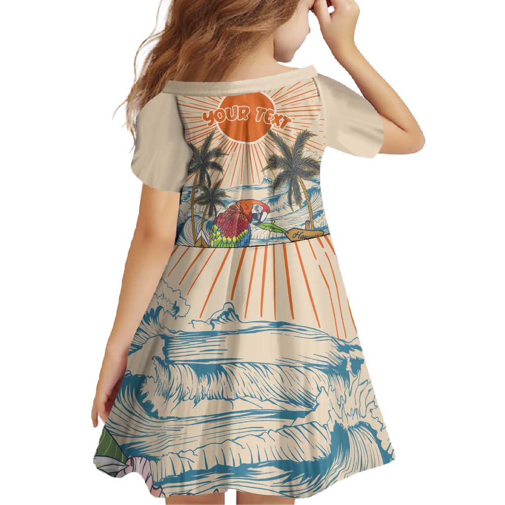 Personalized Christmas In July - Hawaii Retro Family Matching Summer Maxi Dress and Hawaiian Shirt Lost In Parrot-dise