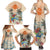 Personalized Christmas In July - Hawaii Retro Family Matching Summer Maxi Dress and Hawaiian Shirt Lost In Parrot-dise