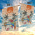 Christmas In July - Hawaii Retro Garden Flag Lost In Parrot-dise