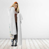 Christmas In July - Hawaii Retro Hooded Blanket Lost In Parrot-dise