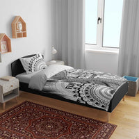 Fiji Rugby Bula Masi Bedding Set Fish Tail Kaivity Cibi - White