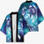 Aloha Hawaii Turtle Kimono Teal Purple Ribbon - Polynesian Pride