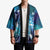 Aloha Hawaii Turtle Kimono Teal Purple Ribbon - Polynesian Pride