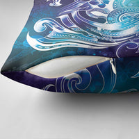 Aloha Hawaii Turtle Pillow Cover Teal Purple Ribbon LT7 - Polynesian Pride