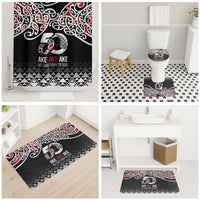 Kia Kaha Te Reo Maori Bathroom Set 50 Years Mo Ake Tonu Te Reo - Polynesian Pride