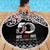 Kia Kaha Te Reo Maori Beach Blanket 50 Years Mo Ake Tonu Te Reo - Polynesian Pride