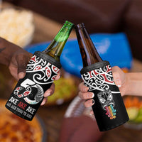 Kia Kaha Te Reo Maori 4 in 1 Can Cooler Tumbler 50 Years Mo Ake Tonu Te Reo - Polynesian Pride