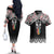 Kia Kaha Te Reo Maori Couples Matching Off The Shoulder Long Sleeve Dress and Hawaiian Shirt 50 Years Mo Ake Tonu Te Reo - Polynesian Pride