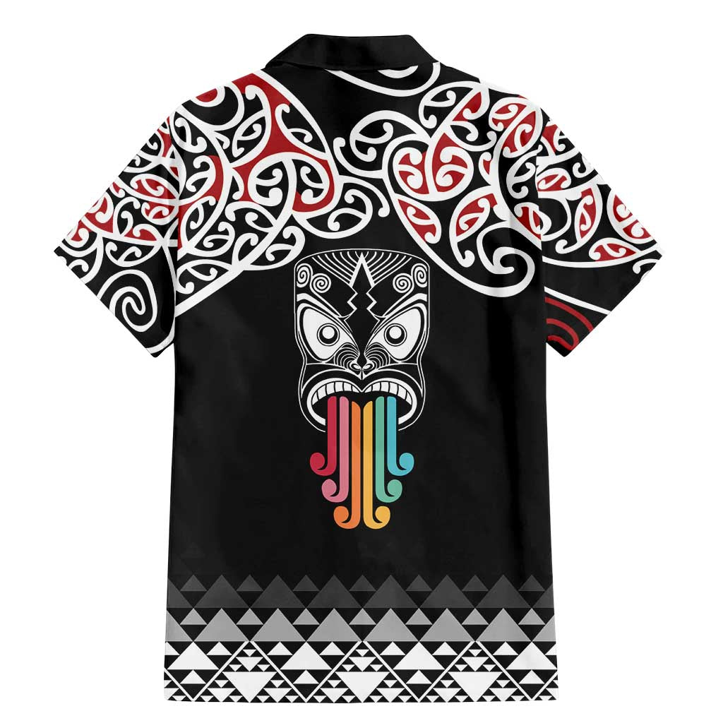 Kia Kaha Te Reo Maori Family Matching Mermaid Dress and Hawaiian Shirt 50 Years Mo Ake Tonu Te Reo - Polynesian Pride