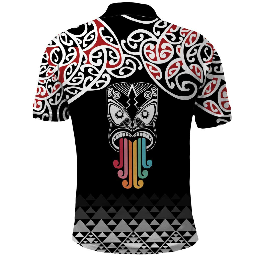 Kia Kaha Te Reo Maori Polo Shirt 50 Years Mo Ake Tonu Te Reo - Polynesian Pride