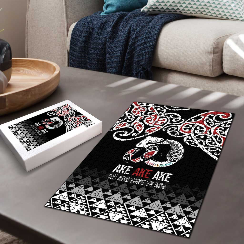 Kia Kaha Te Reo Maori Puzzle 50 Years Mo Ake Tonu Te Reo - Polynesian Pride