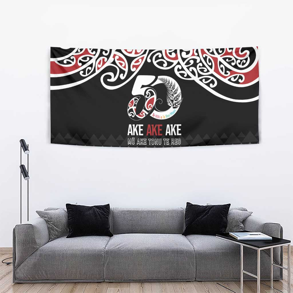 Kia Kaha Te Reo Maori Tapestry 50 Years Mo Ake Tonu Te Reo - Polynesian Pride