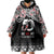 Kia Kaha Te Reo Maori Wearable Blanket Hoodie 50 Years Mo Ake Tonu Te Reo - Polynesian Pride