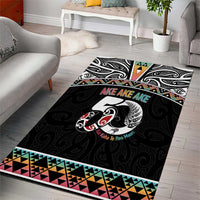 50 Years Kia Kaha Te Reo Maori Area Rug Ake Ake Ake! - Polynesian Pride