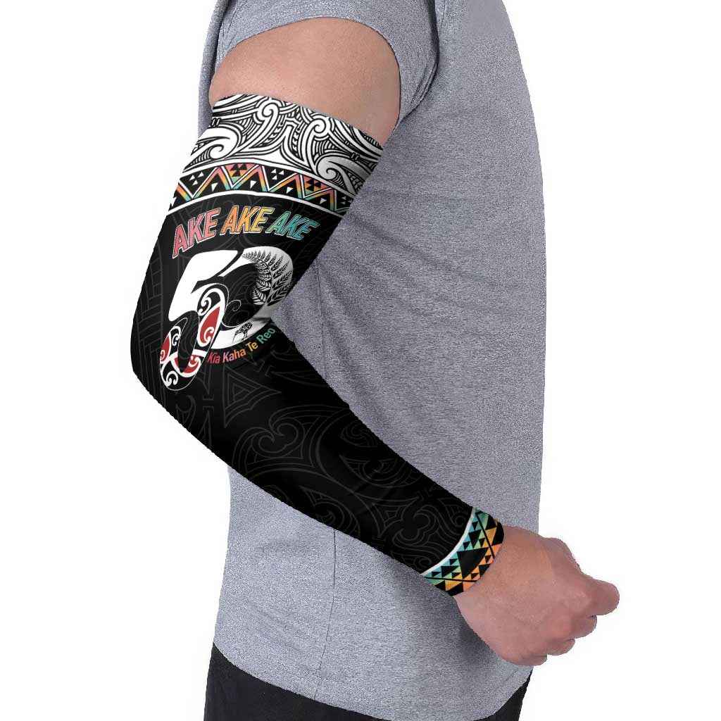 50 Years Kia Kaha Te Reo Maori Arm Sleeves Ake Ake Ake! - Polynesian Pride