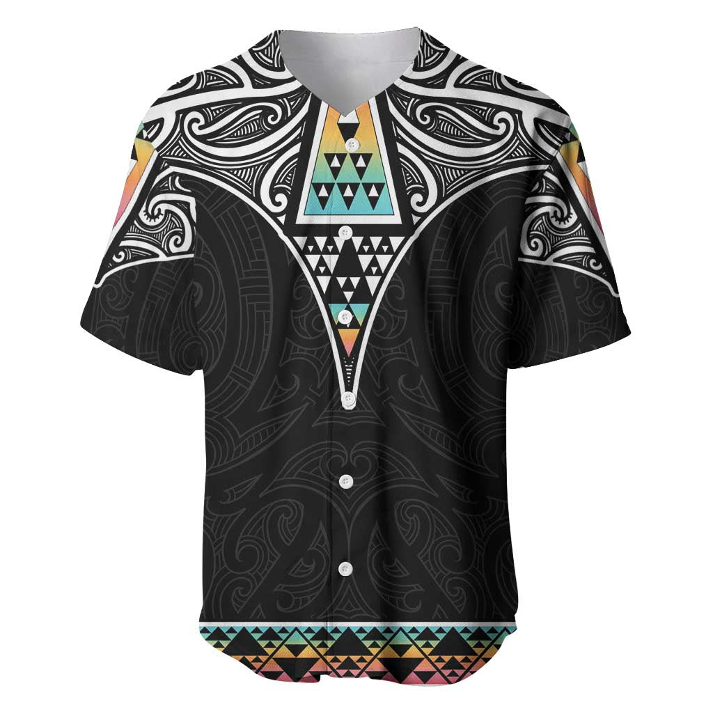 50 Years Kia Kaha Te Reo Maori Baseball Jersey Ake Ake Ake! - Polynesian Pride