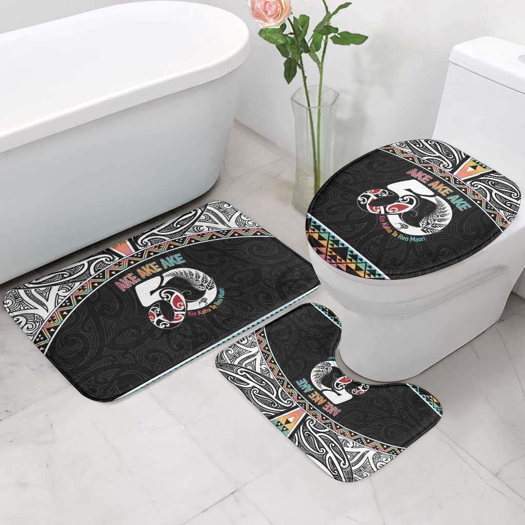50 Years Kia Kaha Te Reo Maori Bathroom Set Ake Ake Ake! - Polynesian Pride