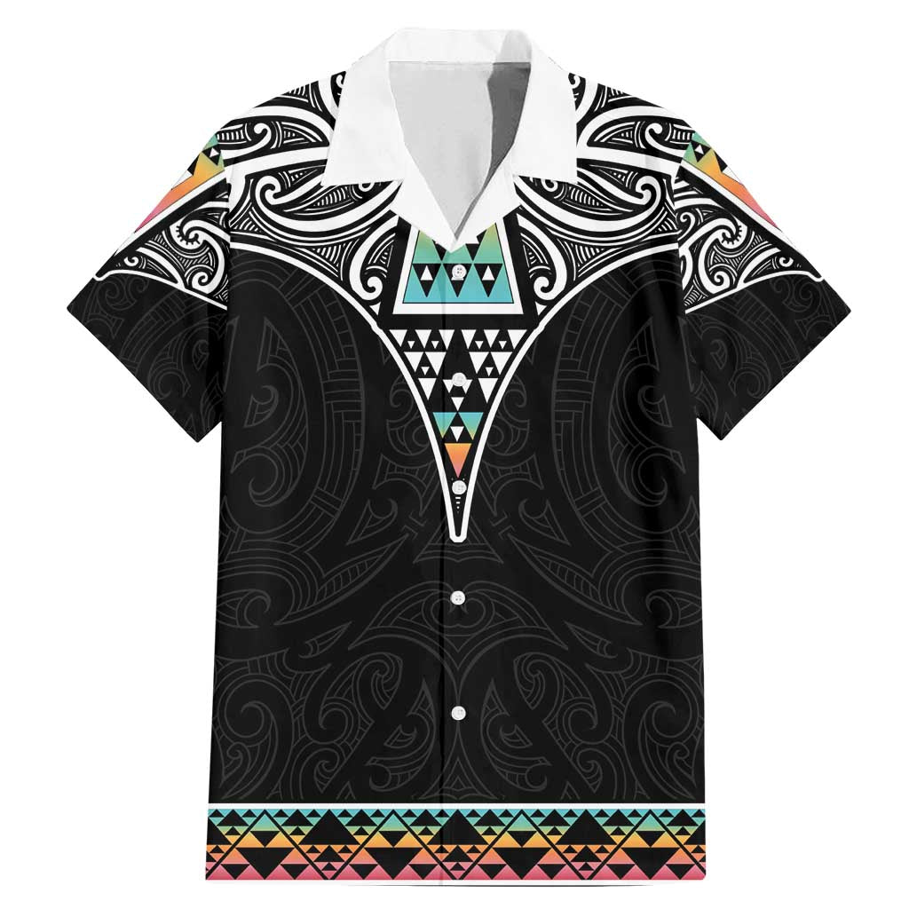 50 Years Kia Kaha Te Reo Maori Family Matching Mermaid Dress and Hawaiian Shirt Ake Ake Ake! - Polynesian Pride