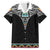 50 Years Kia Kaha Te Reo Maori Family Matching Off The Shoulder Long Sleeve Dress and Hawaiian Shirt Ake Ake Ake! - Polynesian Pride