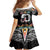 50 Years Kia Kaha Te Reo Maori Family Matching Off Shoulder Maxi Dress and Hawaiian Shirt Ake Ake Ake! - Polynesian Pride
