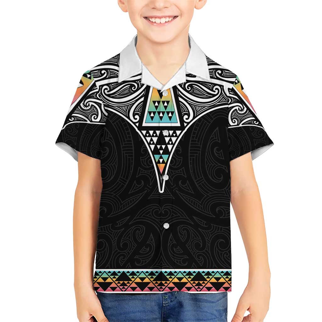 50 Years Kia Kaha Te Reo Maori Kid Hawaiian Shirt Ake Ake Ake! - Polynesian Pride