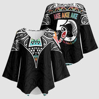 50 Years Kia Kaha Te Reo Maori Kimono Sleeve Blouse Ake Ake Ake! - Polynesian Pride