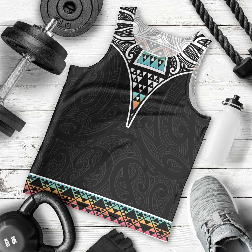 50 Years Kia Kaha Te Reo Maori Men Tank Top Ake Ake Ake! - Polynesian Pride
