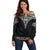 50 Years Kia Kaha Te Reo Maori Off Shoulder Sweater Ake Ake Ake! - Polynesian Pride