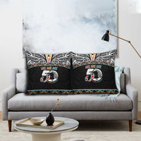50 Years Kia Kaha Te Reo Maori Pillow Cover Ake Ake Ake! LT7 - Polynesian Pride