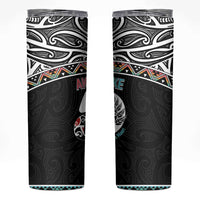 50 Years Kia Kaha Te Reo Maori Skinny Tumbler Ake Ake Ake! - Polynesian Pride