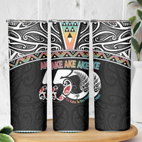 50 Years Kia Kaha Te Reo Maori Skinny Tumbler Ake Ake Ake! - Polynesian Pride