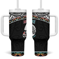 50 Years Kia Kaha Te Reo Maori Tumbler With Handle Ake Ake Ake! - Polynesian Pride