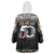 50 Years Kia Kaha Te Reo Maori Wearable Blanket Hoodie Ake Ake Ake! - Polynesian Pride