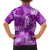 Hawaii Tapa Hawaiian Shirt Hibiscus Mix Hawaiian Quilt Patches - Violet LT7 - Polynesian Pride