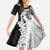 Polynesian Plumeria Lei Family Matching Tank Maxi Dress and Hawaiian Shirt with Hammerhead Shark