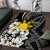 Philippines Sampaguita Personalised Area Rug Women's Day