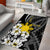 Philippines Sampaguita Personalised Area Rug Women's Day
