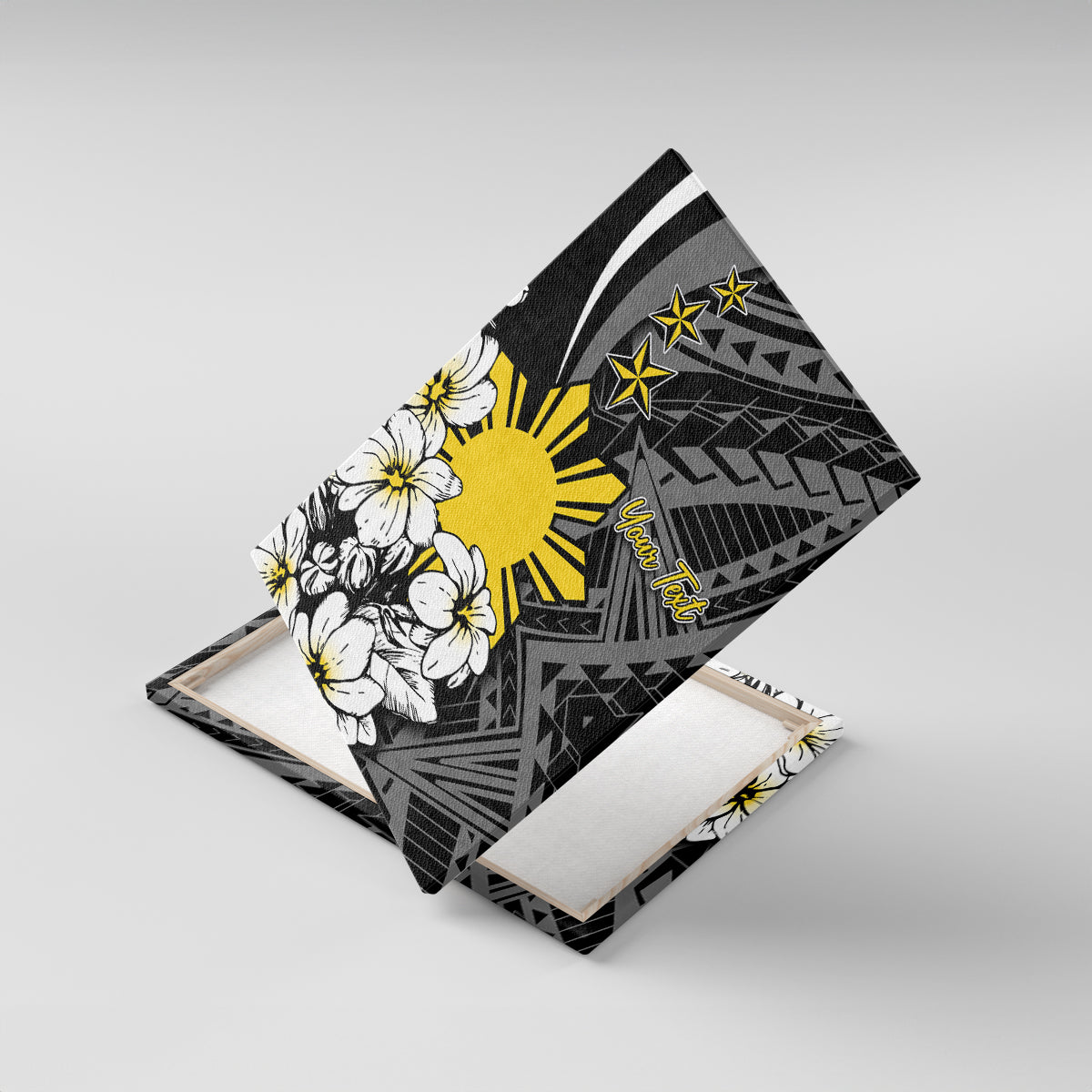 Philippines Sampaguita Personalised Canvas Wall Art Women's Day