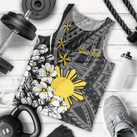 Philippines Sampaguita Personalised Men Tank Top Women's Day LT7 - Polynesian Pride