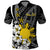 Philippines Sampaguita Personalised Polo Shirt Women's Day LT7 Black - Polynesian Pride