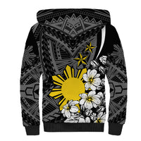 Philippines Sampaguita Personalised Sherpa Hoodie Women's Day LT7 - Polynesian Pride