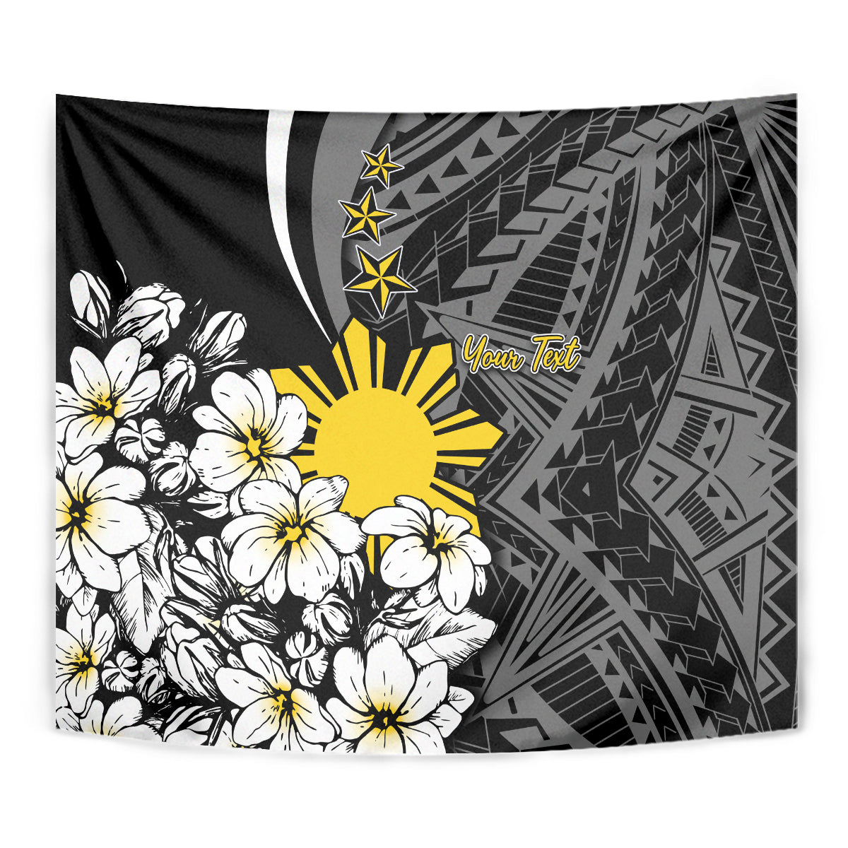 Philippines Sampaguita Personalised Tapestry Women's Day