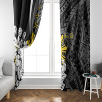 Philippines Sampaguita Personalised Window Curtain Women's Day LT7 - Polynesian Pride