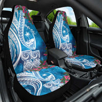 Hafa Adai Guam Car Seat Cover Crystal Waves