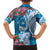Hafa Adai Guam Family Matching Tank Maxi Dress and Hawaiian Shirt Crystal Waves