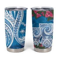 Hafa Adai Guam Tumbler Cup Crystal Waves