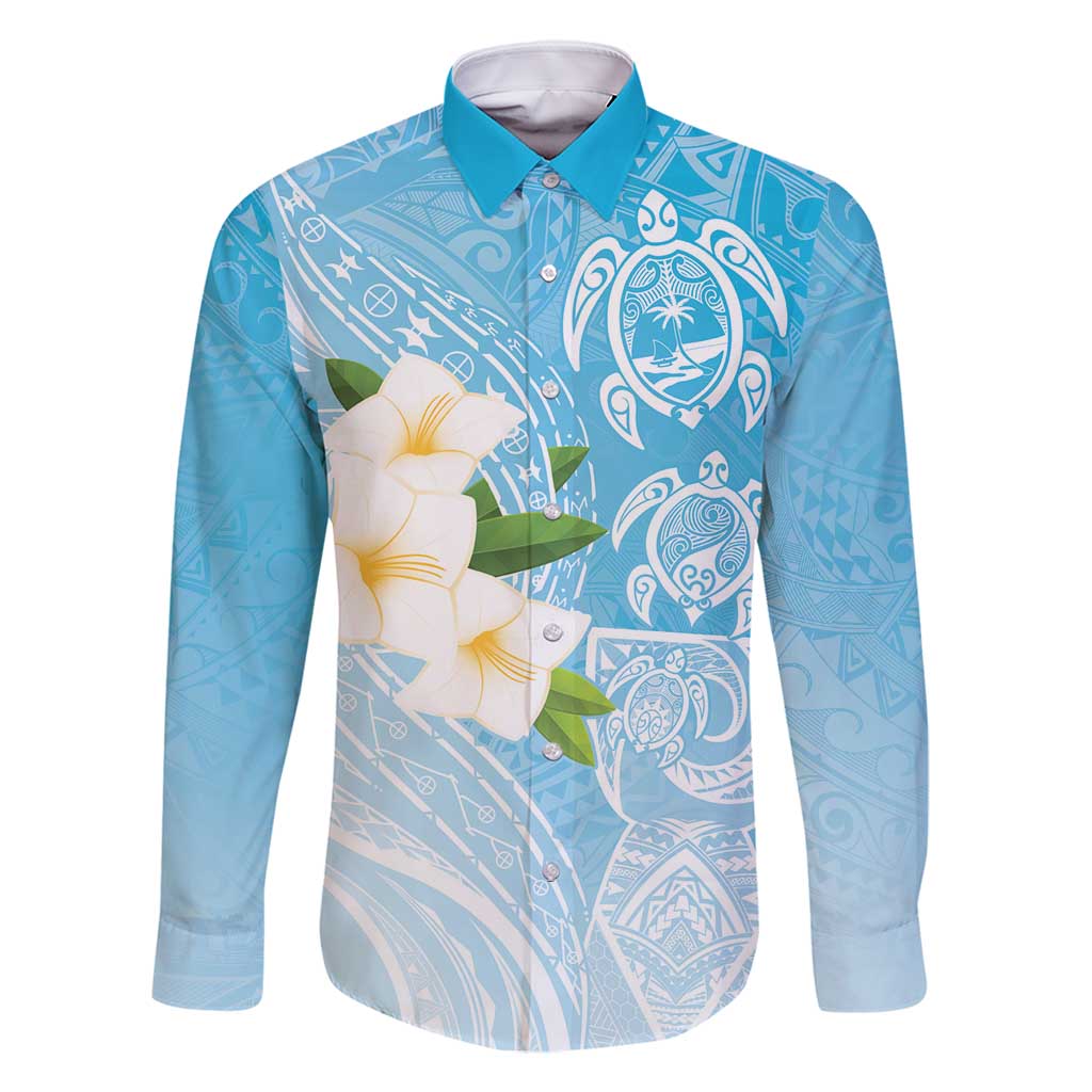 Personalized Guam Chamorro Family Matching Mermaid Dress and Hawaiian Shirt Turtles and Guasali Flowers