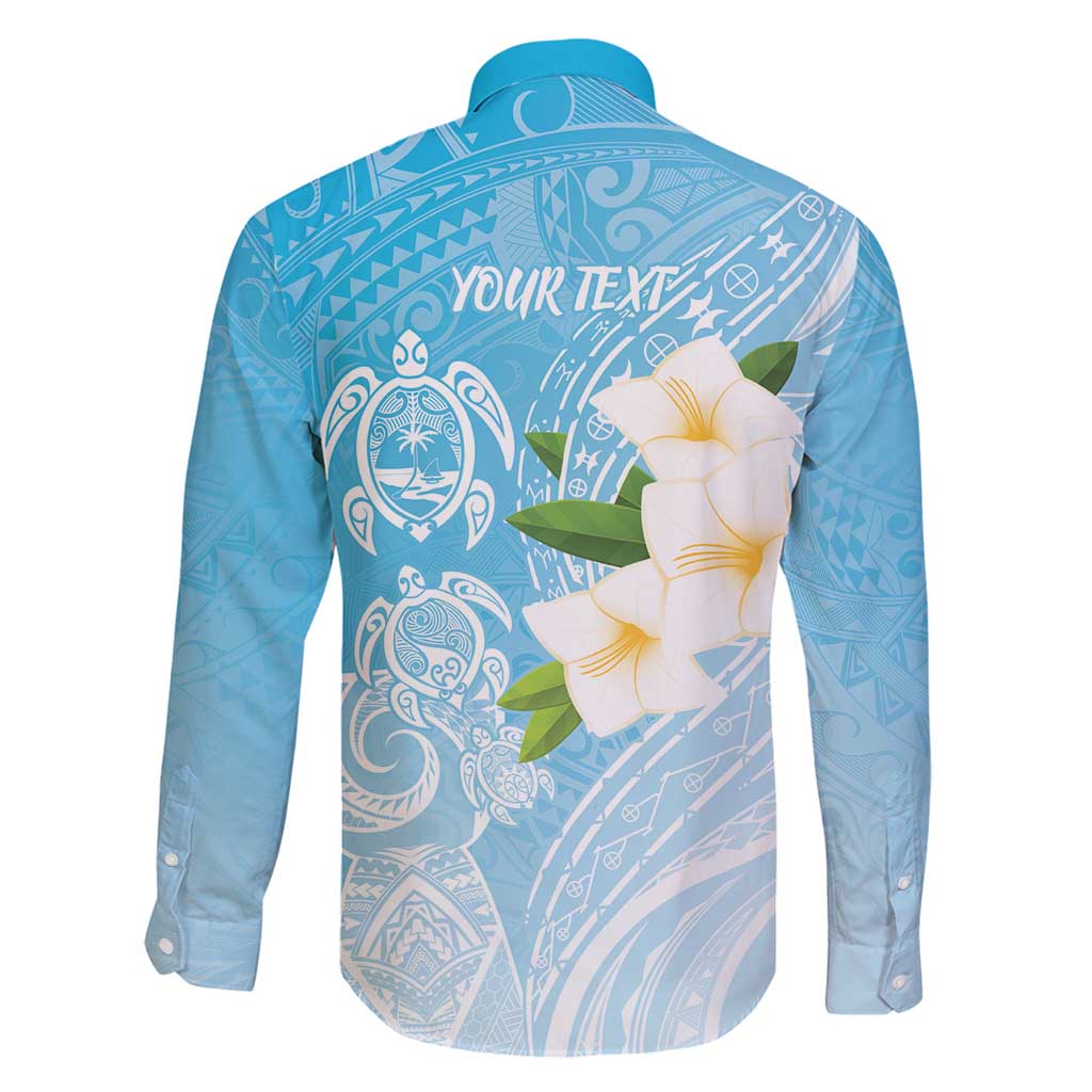 Personalized Guam Chamorro Family Matching Puletasi and Hawaiian Shirt Turtles and Guasali Flowers