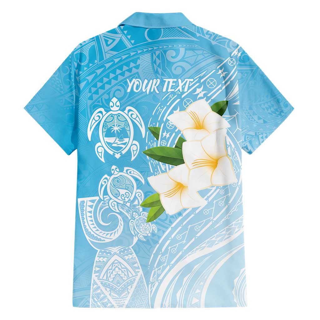 Personalized Guam Chamorro Family Matching Short Sleeve Bodycon Dress and Hawaiian Shirt Turtles and Guasali Flowers