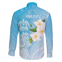 Personalized Guam Chamorro Family Matching Short Sleeve Bodycon Dress and Hawaiian Shirt Turtles and Guasali Flowers